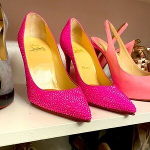 Chrisitian Louboutin Kate Crystal Embellished